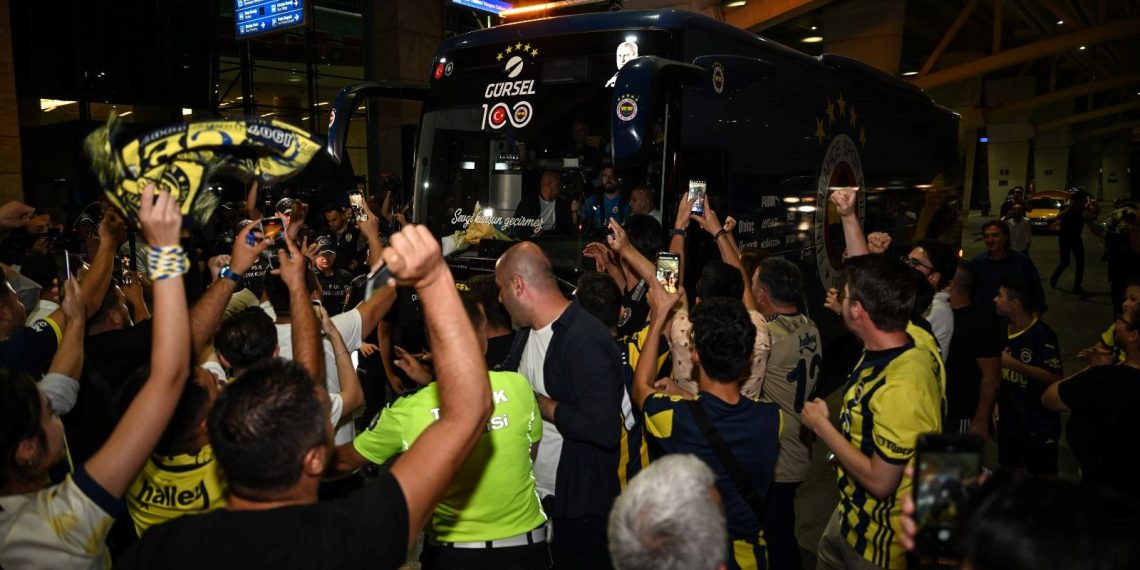 Fenerbahçe kafilesi Ankara’ya geldi