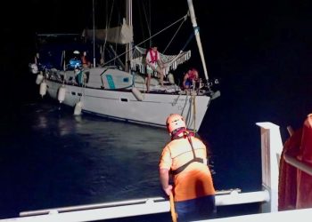 Fethiye açıklarında kurtarma operasyonu