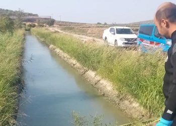 Hatay’da sulama kanalında ceset
