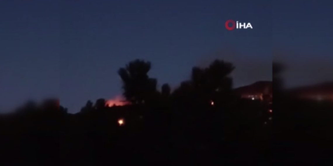 İstanbul Maltepe’de orman yangını: Takımlar bölgede