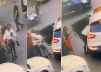 İstanbul’da caddede yürüyen bayan kaçırıldı