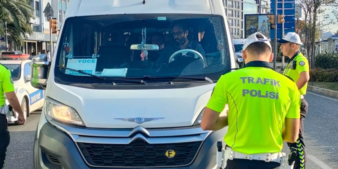 İstanbul’da okul servislerine yönelik kontrol