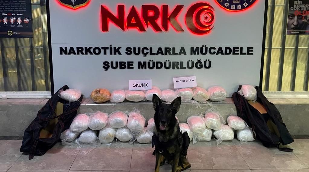 Kırıkkale’de 36 kilogram uyuşturucu ele geçirildi