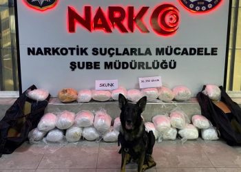 Kırıkkale’de 36 kilogram uyuşturucu ele geçirildi