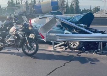 Kocaeli Vilayet Emniyet Müdür Yardımcısı trafik kazası geçirdi