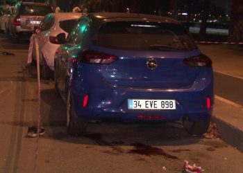 Motosiklet denetimden çıkıp metrelerce sürüklendi