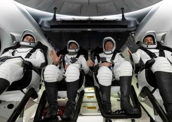 NASA ve Space X’in “Crew-6” misyonunu tamamlayan 4 astronot, Dünya’ya döndü