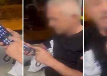 Otobüste gizlice fotoğraf çekerken suçüstü yakalandı