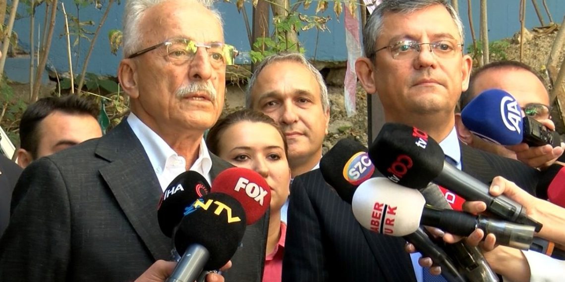 Özgür Özel, Murat Karayalçın’la görüştü | “Biz çarşaf listeyi savunuyoruz”