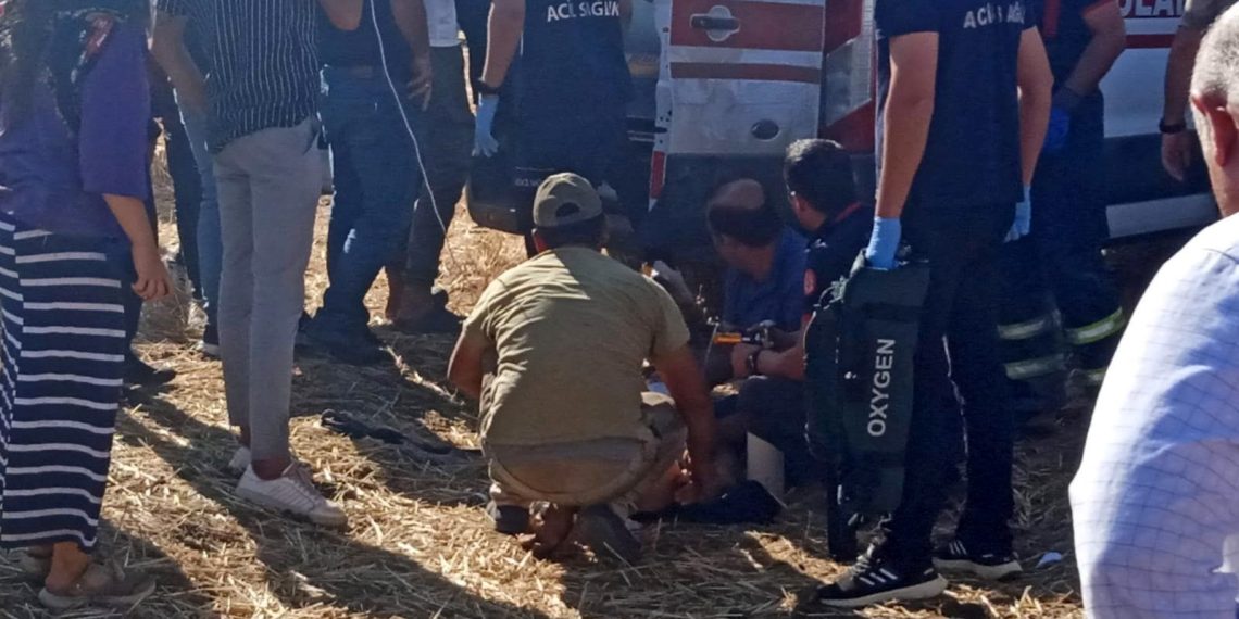 Tamir için su kuyusuna giren 5 kişi hastanelik oldu