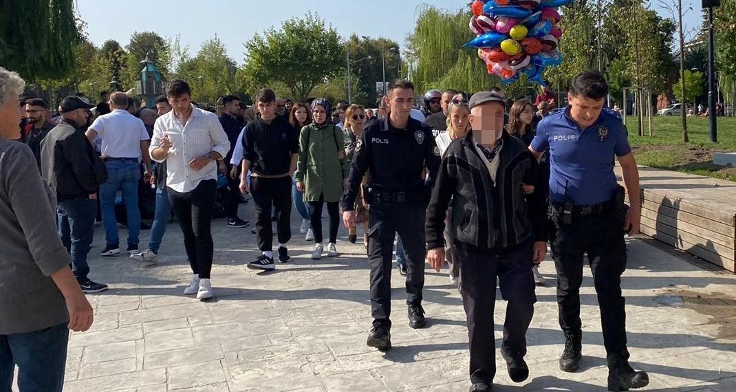 15 yaşındaki çocuğa taciz tezine gözaltı