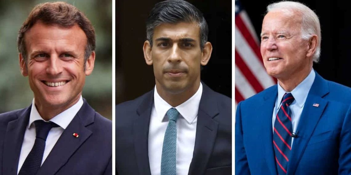 ABD, Fransa, Almanya, İtalya ve İngiltere’den İsrail’e dayanak