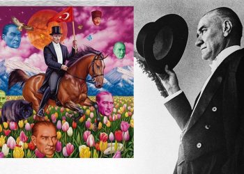 Amerikalı çağdaş sanatçı Alex Gross’tan Atatürk portresi
