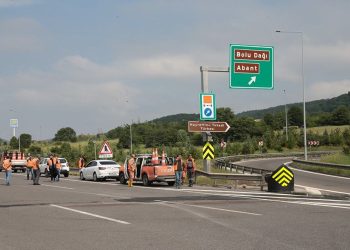 Anadolu Otoyolu’nda 46 gün sürecek çalışma başladı