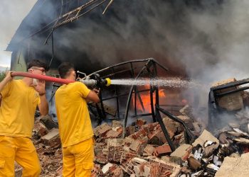 Aydın’da incir sürece tesisinde yangın