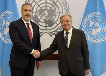 Bakan Fidan, BM Genel Sekreteri Guterres ile görüştü