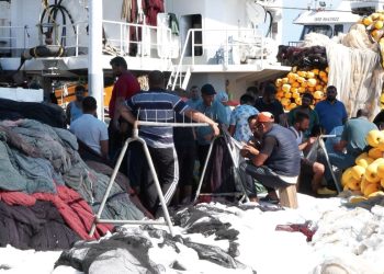 Balık halinde esnaf ile balıkçı ortasında fiyat tartışması