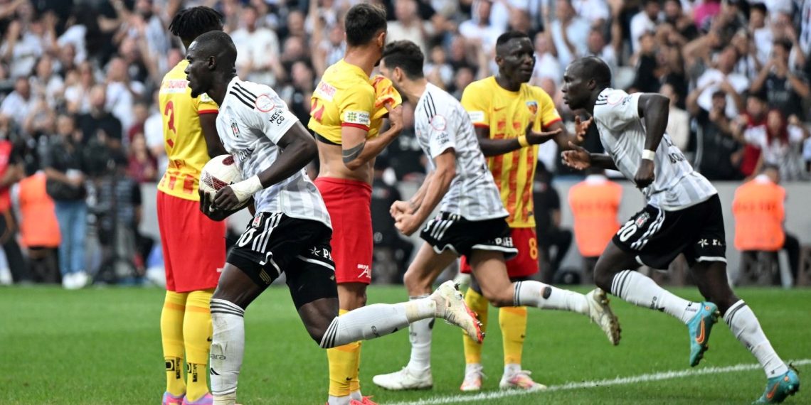 Beşiktaş, Kayserispor karşısında 3 puanın sahibi oldu