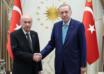 Beştepe’de Erdoğan-Bahçeli görüşmesi
