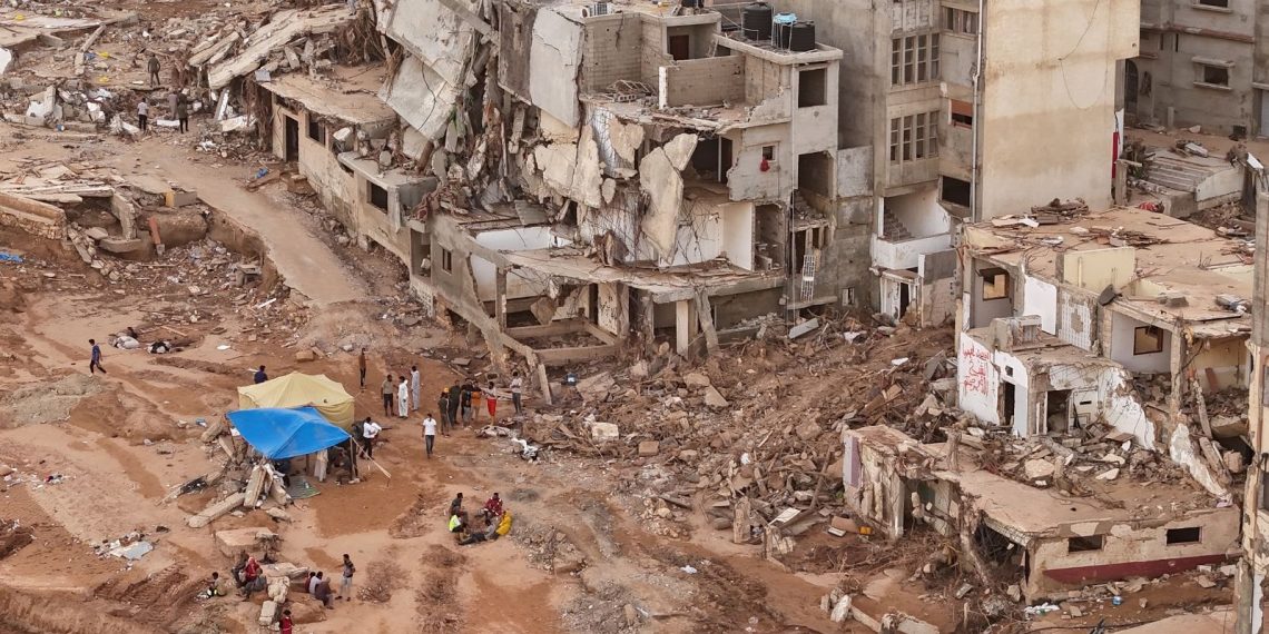 Birinci takım geldi: Libya’da selde ölenlerin kimlik tespit çalışmaları başladı