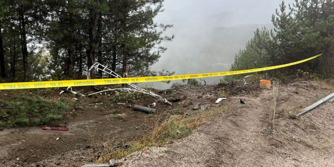 Bolu’da tanker uçurumdan yuvarlandı: 1 meyyit