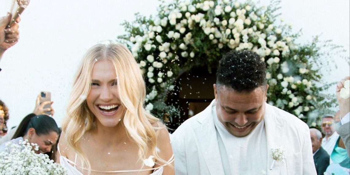 Brezilyalı futbolcu Ronaldo Nazario evlendi