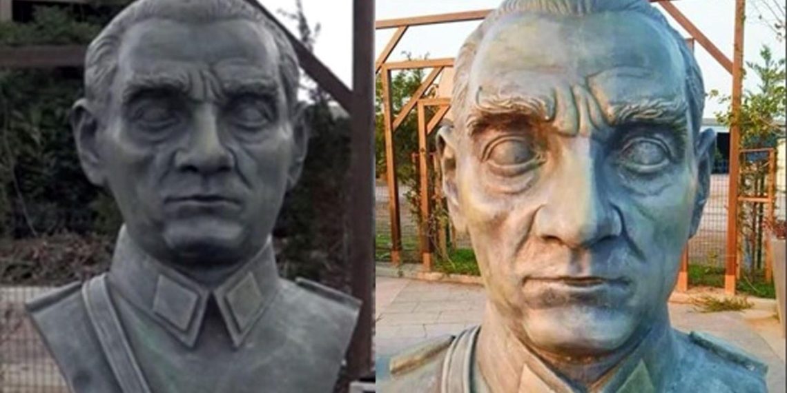Çanakkale’de reaksiyon çeken Atatürk büstü için karar