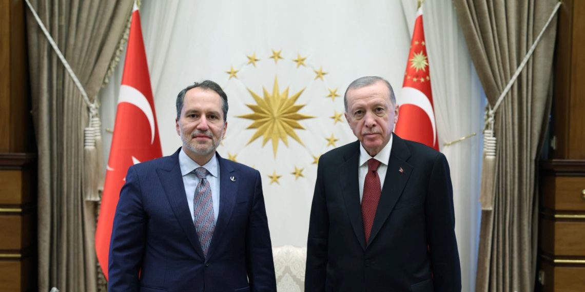 Cumhurbaşkanı Erdoğan, Fatih Erbakan’la görüştü
