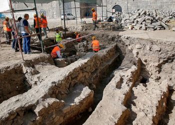 Diyarbakır’daki Amida Höyük’te Artuklu Sarayı’nın doğu surlarının temeli ortaya çıkarılacak