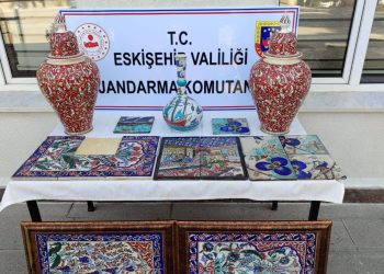 Eskişehir’de “400 bin dolar” pahasında tarihi eser