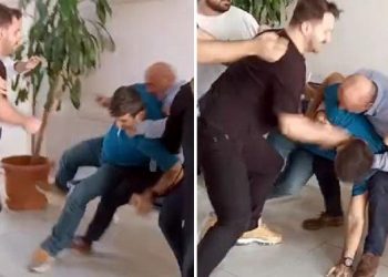 Hasta ve yakınları tartıştıkları 3 hekimi dövdü