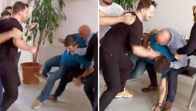 Hasta ve yakınları tartıştıkları 3 hekimi dövdü