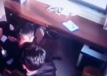 Hastanenin güvenlik müdüründen, işçiye şikayet dayağı