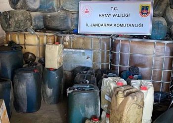 Hatay’da 12 bin litre kaçak akaryakıt ele geçirildi
