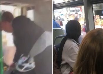 İETT otobüsünün önünü kesip sürücüye saldırdılar