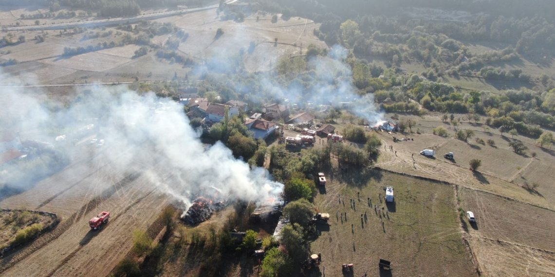 İlçede çıkan 10 yangının faili yakalandı