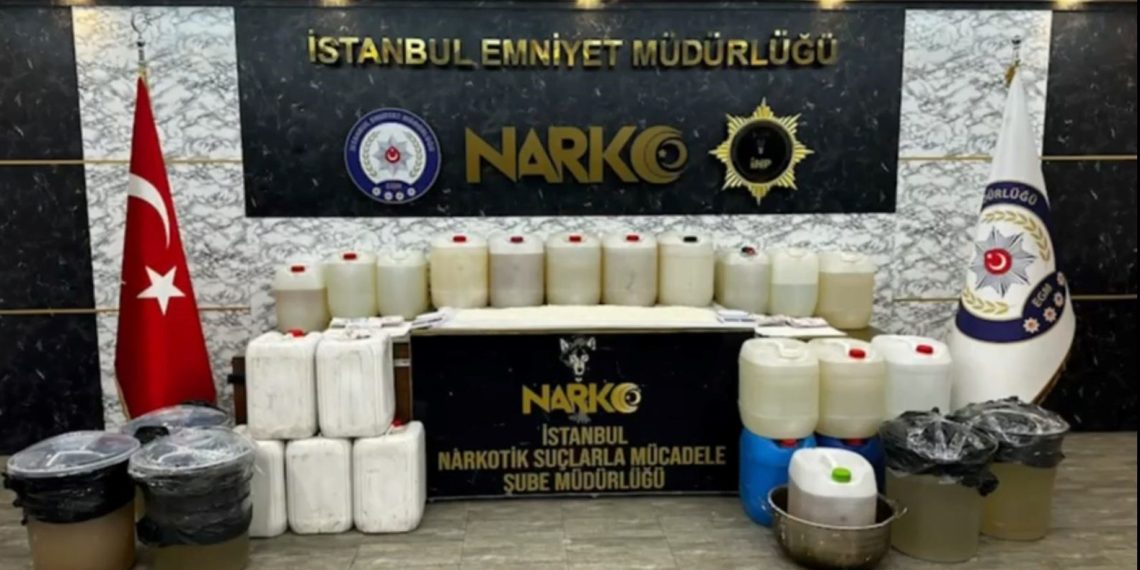 İstanbul’da 738 kilo metamfetamin ele geçirildi