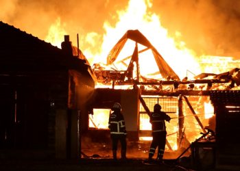 Kastamonu’da 4 mesken ile 1 ahırda yangın: 22 büyükbaş ve 3 köpek öldü