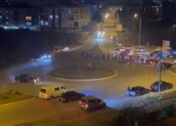 Kavşakta drifte 36 bin TL ceza