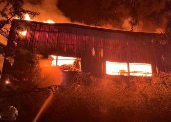Kırklareli’nde ağaç sürece fabrikasında yangın