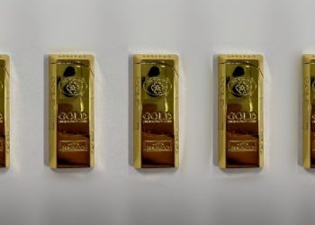 Külçe altın görünümlü çakmakla vurgun