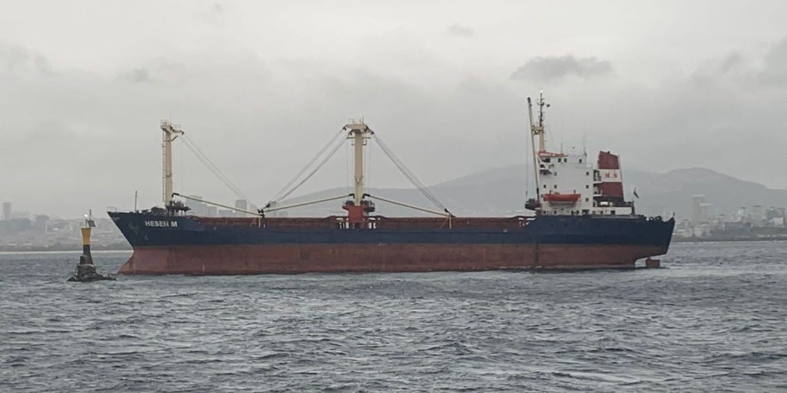 Kuru yük gemisi İstanbul Maltepe açıklarında karaya oturdu