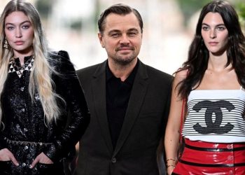 Leonardo DiCaprio’nun eski ve yeni aşkı Paris Moda Haftası’nda pişti oldu