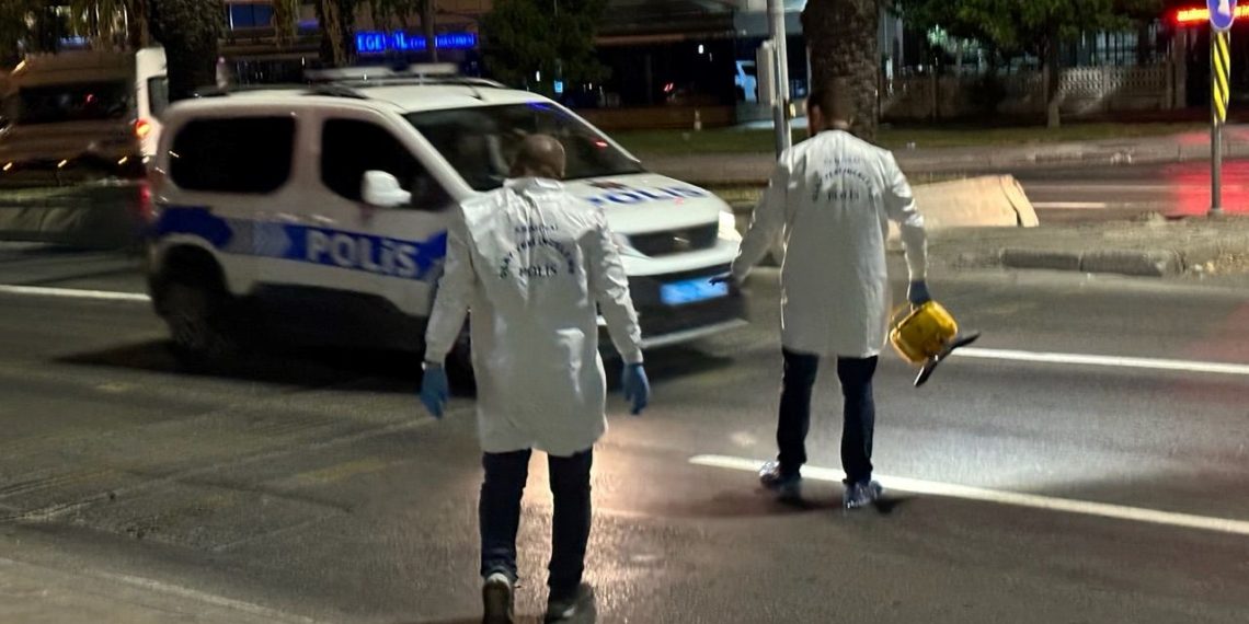 Motosikletli kuryeye silahlı taarruz