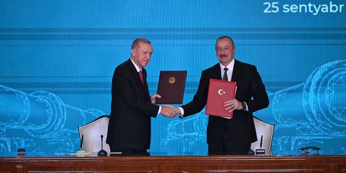 Nahçıvan’da Erdoğan-Aliyev tepesi | Cumhurbaşkanı Erdoğan: Münasebetlerimizi daha da artıracak adımlar atacağız