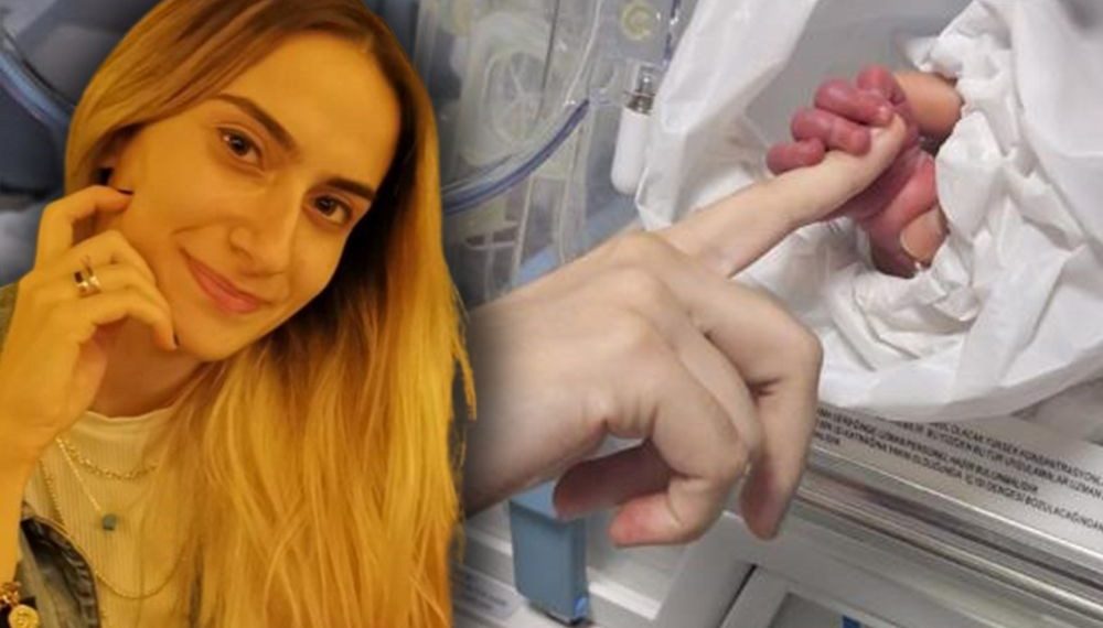 Organlarıyla 6 bireye can olan anneden bebeğine son dokunuş