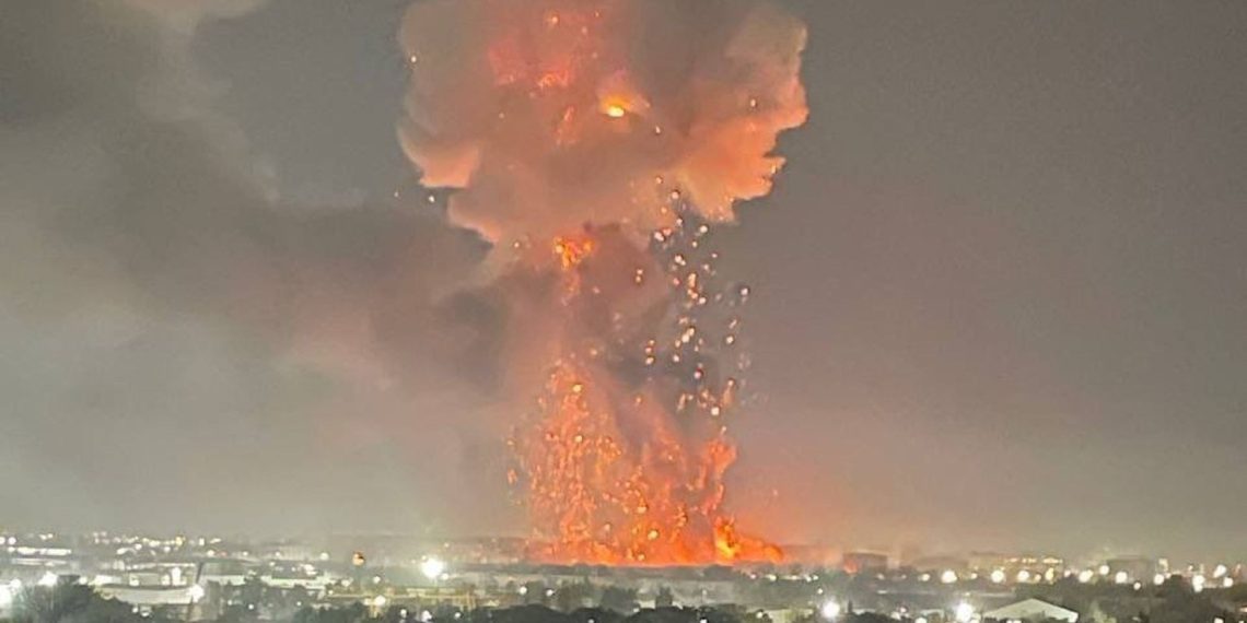 Özbekistan’da büyük patlama