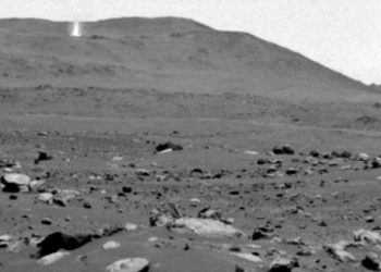 Perseverance, Mars topraklarındaki toz şeytanını görüntüledi