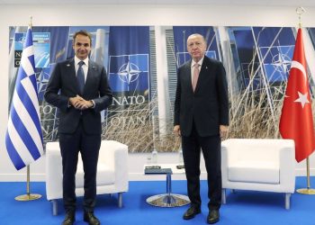 SON DAKİKA HABERİ: Cumhurbaşkanı Erdoğan Miçotakis’i kabul etti