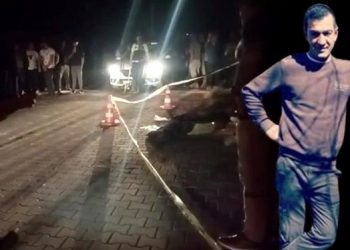 Telefon direğine çarpan motosiklet şoförü öldü